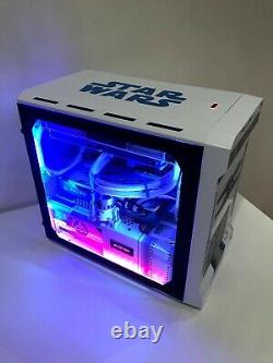 Custom STAR WARS R2-D2 Gaming PC Ryzen 5 2600 (6 core), RX590 8gb GPU, 16gb RAM