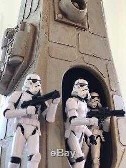 Custom Shield Generator Satellite Tower Playset Diorama Star Wars 118 3.75