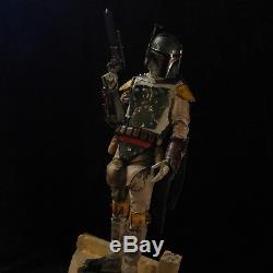 Custom Sideshow Star Wars 1/4 Premium Format Statue Boba Fett ROTJ with Box