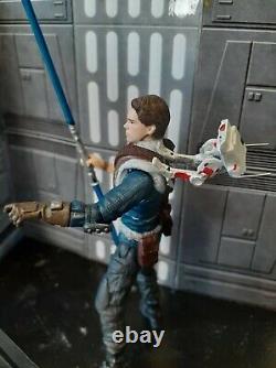 Custom Star Wars 3.75 Cal Kestis Jedi Fallen Order TVC Figure gaming greats