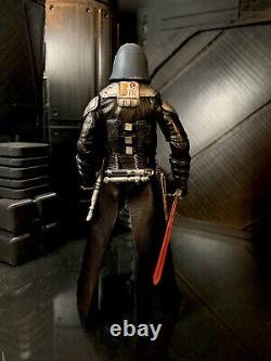 Custom Star Wars 6 Black Series Sith Starkiller Action Figure Force Unleashed
