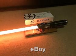 Custom Star Wars 89sabers MPP Vader lightsaber Prizm 5.5 Pixel With Extra Parts