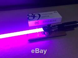 Custom Star Wars 89sabers MPP Vader lightsaber Prizm 5.5 Pixel With Extra Parts