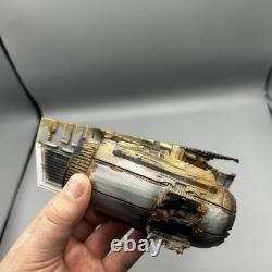 Custom Star Wars Aquarium Decor Wrecked Tie Bomber 8.5x8.5in. Hand Painted Model