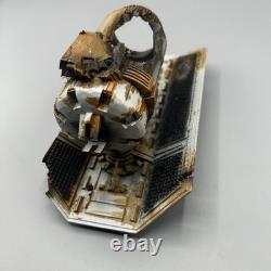 Custom Star Wars Aquarium Decor Wrecked Tie Bomber 8.5x8.5in. Hand Painted Model