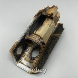 Custom Star Wars Aquarium Decor Wrecked Tie Bomber 8.5x8.5in. Hand Painted Model