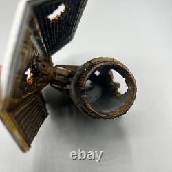 Custom Star Wars Aquarium Decor Wrecked Tie Bomber 8.5x8.5in. Hand Painted Model