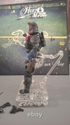 Custom Star Wars Black Series Clone Trooper Captain 1/12 6 Inch Figure
