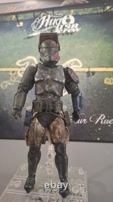 Custom Star Wars Black Series Clone Trooper Captain 1/12 6 Inch Figure