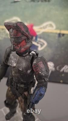 Custom Star Wars Black Series Clone Trooper Captain 1/12 6 Inch Figure