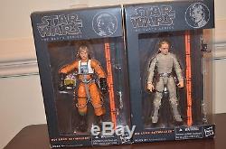 Custom Star Wars Black Series Luke Skywalker LOT with SH Figuarts Heads