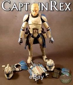 Custom Star Wars Captain Rex Phase 1 2 Clone Wars commission 6 Black Series