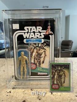 Custom Star Wars Error C-3P0 MOC With Bonus TOPPS Reprint Error Card #207