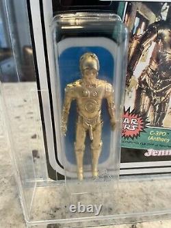 Custom Star Wars Error C-3P0 MOC With Bonus TOPPS Reprint Error Card #207