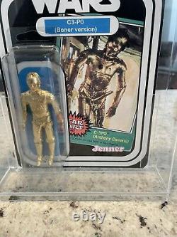 Custom Star Wars Error C-3P0 MOC With Bonus TOPPS Reprint Error Card #207