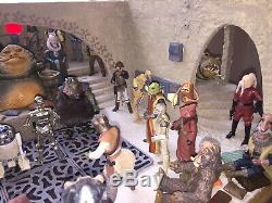 Custom Star Wars HUGE Jabbas Palace Throne Room Hutt Diorama 3.75 Action Figure