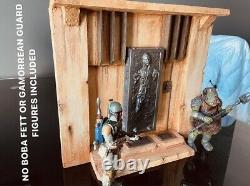 Custom Star Wars Han Solo Carbonite Diorama For Black Series Figuarts Jabba