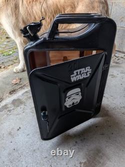 Custom Star Wars Jerry Can Mini Bar The Dark Side of Drinks
