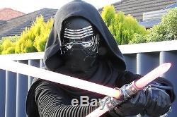 Custom Star Wars Kylo Ren Adult Costume with Black Series Helmet