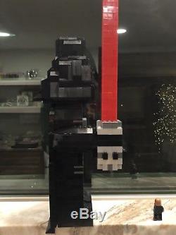 Custom Star Wars LEGO Movie Darth Vader sculpture statue model figure minifigure