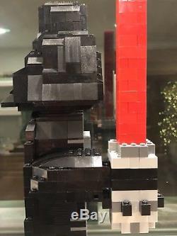Custom Star Wars LEGO Movie Darth Vader sculpture statue model figure minifigure