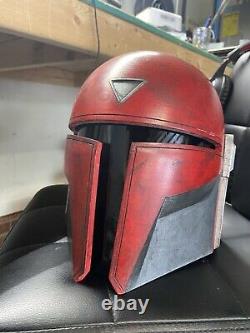 Custom Star Wars Mandalorian Cosplay Helmet Prop Bucket Warden Clone Wars