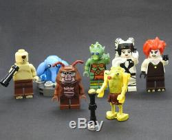 Custom Star Wars Max Rebo Band Jabba Palace set minifigures on lego bricks
