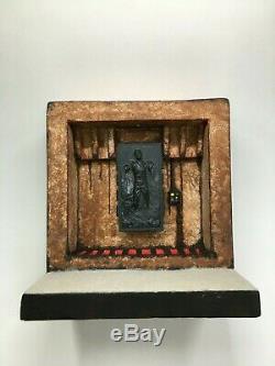 Custom Star Wars SCI FI Diorama for 3 3/4 figure Han in Carbonite Jabba's Palace