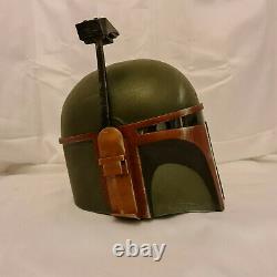 Custom Star Wars Weathered Boba Fett Mandalorian Adult Helmet Painted