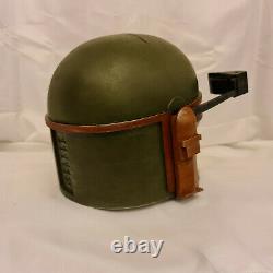 Custom Star Wars Weathered Boba Fett Mandalorian Adult Helmet Painted