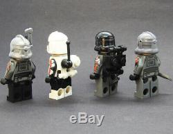 Custom Star Wars minifigures Bad Batch Clone Trooper on lego bricks