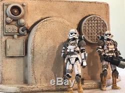 Custom Tatooine Domed Building Playset Diorama Star Wars 118 3.75