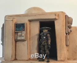Custom Tatooine Domed Building Playset Diorama Star Wars 118 3.75