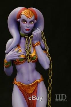 Custom Twi'lek Slave Leia Statue. Star Wars. One of A Kind! Not Bowen Sideshow