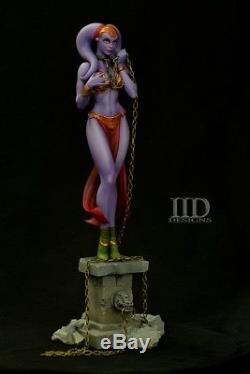 Custom Twi'lek Slave Leia Statue. Star Wars. One of A Kind! Not Bowen Sideshow