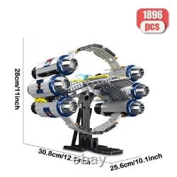 Custom Version LEGO 7661 Star Wars Jedi Starfighter With Hyperdrive Model