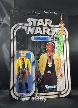 Custom Vintage Star-Wars 12 back Luke Skywalker Yavin Ceremony Figure