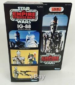 Custom Vintage-syle IG-88 Empire Boxed 12 inch Star Wars Doll figure 1/6 MIB