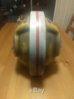 Custom X-Wing Pilot Helmet Red Leader Star Wars