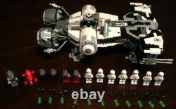 Custom brick Star Wars Jedi turned Imperial Defender class ship With11 Mini-Figs