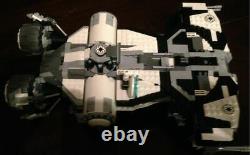 Custom brick Star Wars Jedi turned Imperial Defender class ship With11 Mini-Figs