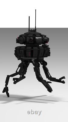 Custom model Star Wars Imperial Probe Droid LEGO Incredible Unique