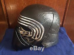 Customised Kylo Ren Star Wars Black Series Helmet 501st Approved Prop Full Mod