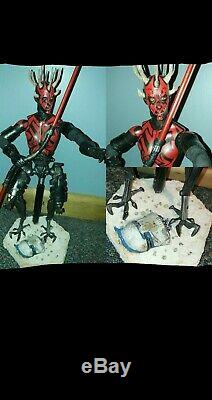 Cyber Darth Maul Custom 1/6 Figure Star Wars