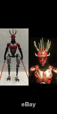 Cyber Darth Maul Custom 1/6 Figure Star Wars