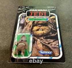 DEBBIE LEE CARRINGTON Signed Romba Ewok Star Wars Autograph Custom Figure ROTJ