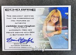 DEBBIE LEE CARRINGTON Signed Romba Ewok Star Wars Autograph Custom Figure ROTJ