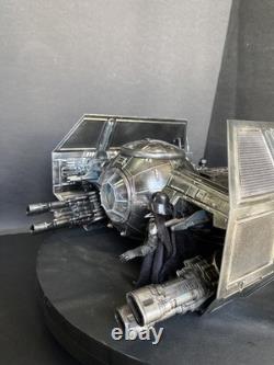DS-47 TIE Fighter Star Wars custom 3.75 hand-painted vintage collectible
