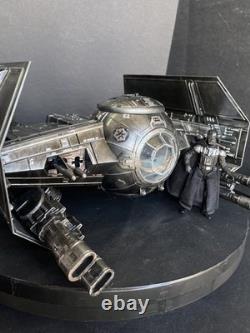 DS-47 TIE Fighter Star Wars custom 3.75 hand-painted vintage collectible