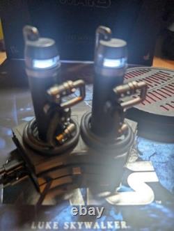DX25 1/6 Hot Toys Deluxe Luke Skywalker Light Up Base Bespin Diorama Custom